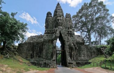 Angkor Thom, the final capital city of Khmer