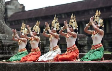 The Royal Ballet of Cambodia, or “Apsara Dance”