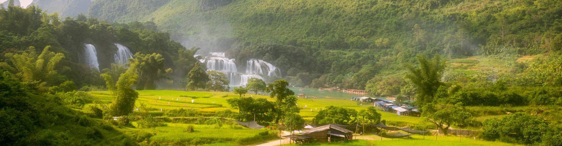 Destinations in Ban Gioc Water falls