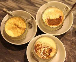 Egg coffee in Hanoi