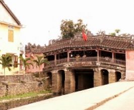 The Japanese covered bridge