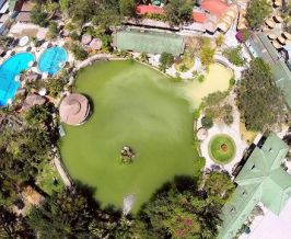 Enjoy mud bath at Thap Ba Hot Springs