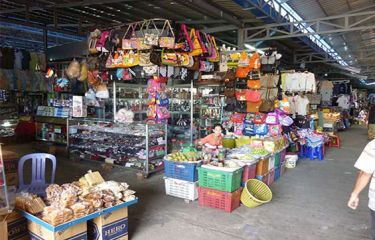 Shopping areas in Cambodia 