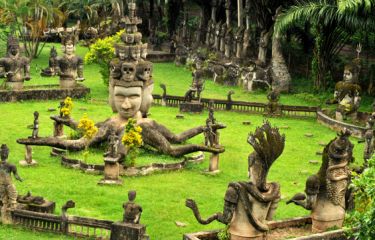 Vientiane, capital city of Laos