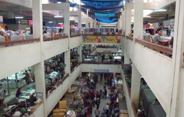 Olympic market in Phnom Penh