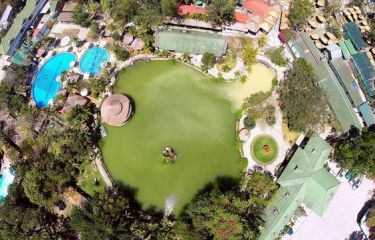 Enjoy mud bath at Thap Ba Hot Springs